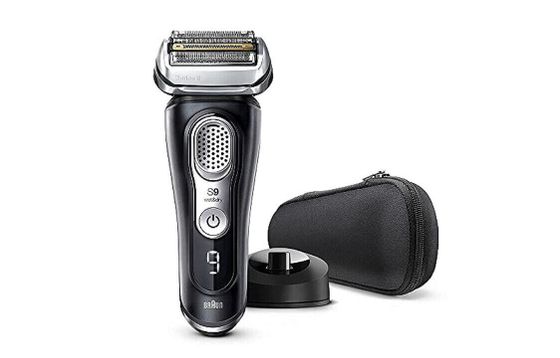 BRAUN 9340s Reciprocating Razors Wash All Over The Body LED Display Ergonomics