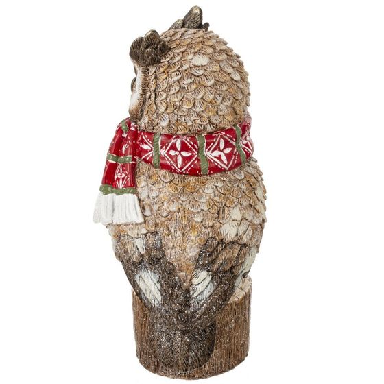 Фигурка декоративная "Сова", L11 W11 H23 см