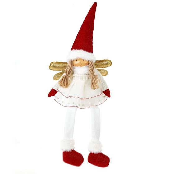 Игрушка набивная &quot;Ангел&quot;, L20 W10 H58/26 см