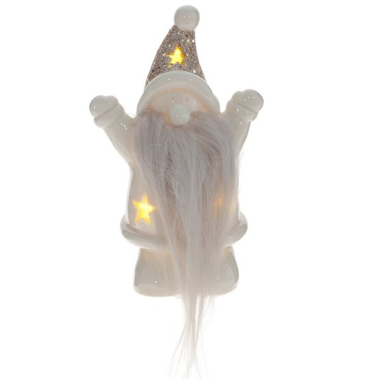 Фигурка декоративная &quot;Дед Мороз&quot; с подсвет (2хLR44), L8 W6 H13 см, 2в.