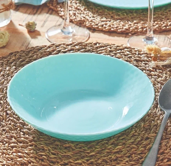 Тарелка суповая ПАМПИЛЬ ТЮРКУАЗ 20см