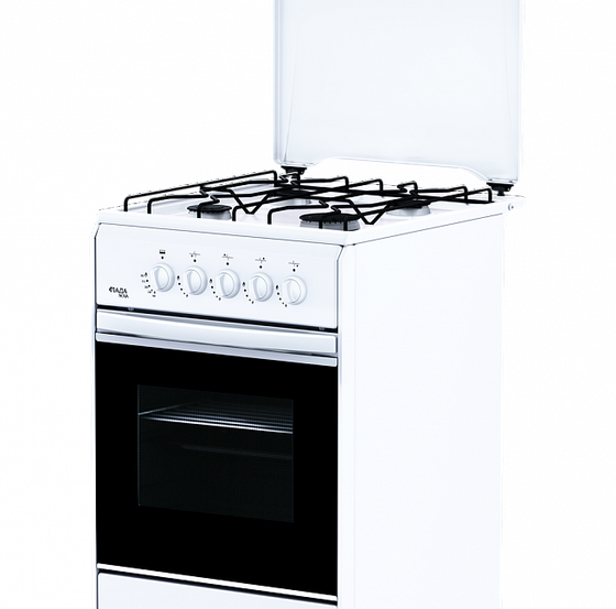 Плита газовая Лада NOVA RG 24044W белый