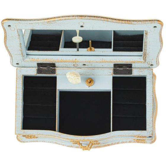 Шкатулка для украшений (музык.), Д22 Ш12 В9 см