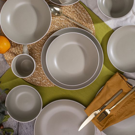 Тарелка десертная SCANDY OLIVE 19.3см