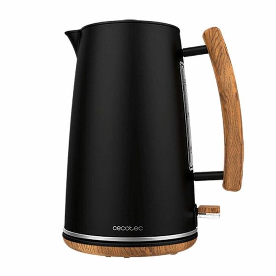 Чайник Cecotec ThermoSense 400 Black Woody Чёрный Нержавеющая сталь 3000 W 1,7 L