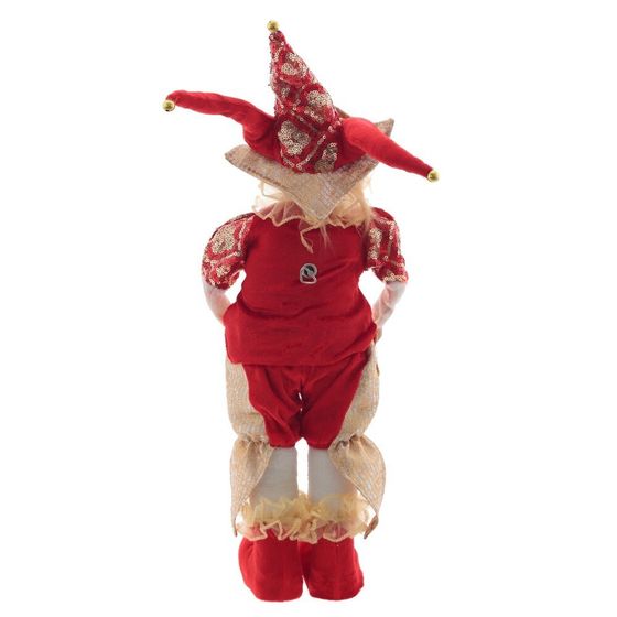 Игрушка набивная &quot;Клоун&quot; (муз, движ), L20 W13 H55/44 см