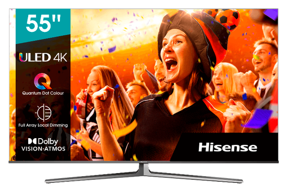Телевизор LED 55&quot; Hisense 55U8GQ темно-серый SmartTV