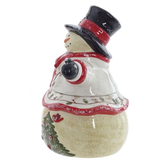 Конфетница &quot;Снеговик&quot;, 1950 мл, L25 W17 H28 см