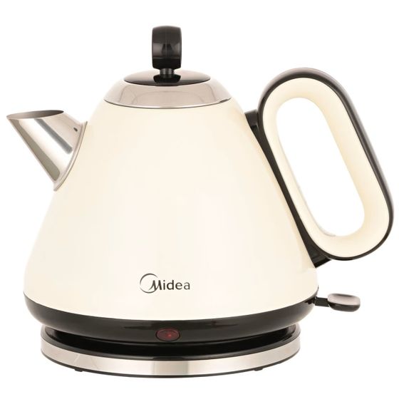 Чайник электрический Midea MK-8056 1.7л 2200Вт слоновая кость