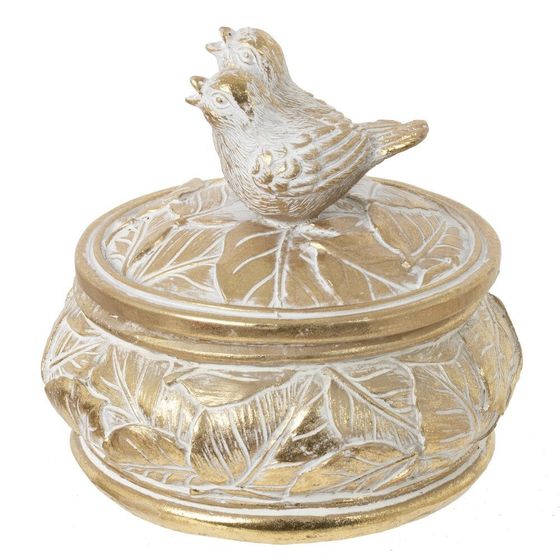 Шкатулка, L10 W10 H9,5 см