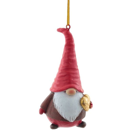 Изделие декоративное подвесное &quot;Гном&quot;, L5 W4 H9,5 см, 4в.