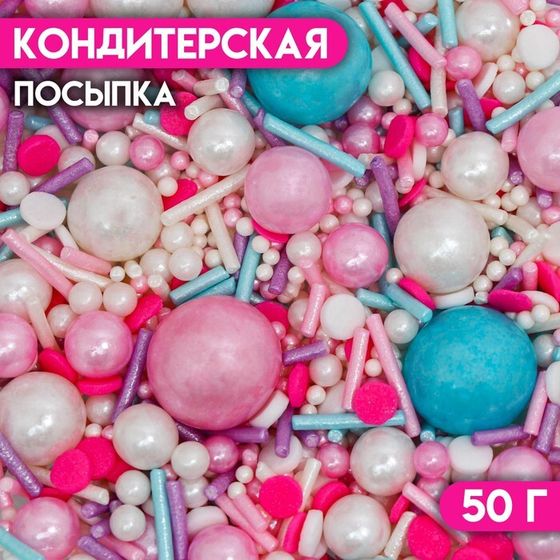 Новогодняя кондитерская посыпка «Бабл Гам», 50 г