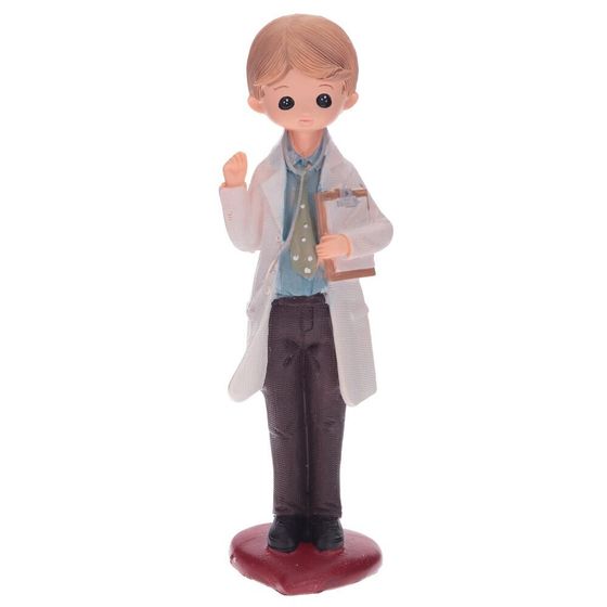 Фигурка декоративная "Доктор" L6 W5 H19,5 см, 1 штука, дизайн микс