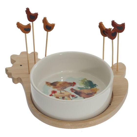 Подставка для закусок, 160 мл, L17 W17 H11 см