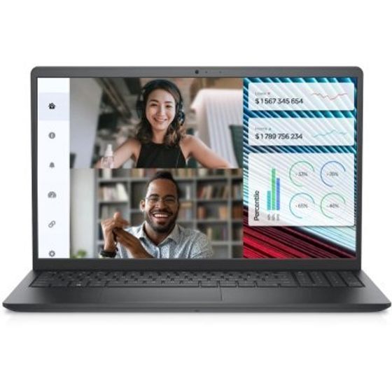 Ноутбук 15.6&quot; Dell Vostro 3520 черный i7-1255U 16Gb/512Gb IrisXeGr Ubuntu (3520-7650)
