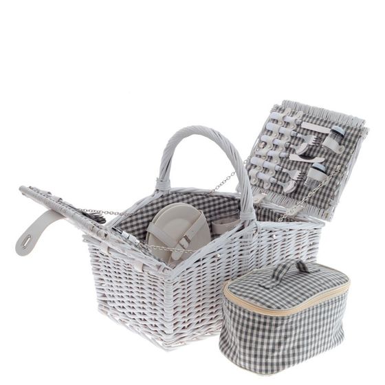 Корзина для пикника на 4 персоны, L45,5 W30,5 H41 см