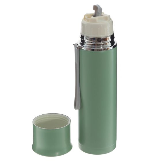 Термос, 480 мл, L7 W7 H24 см, дизайн микс