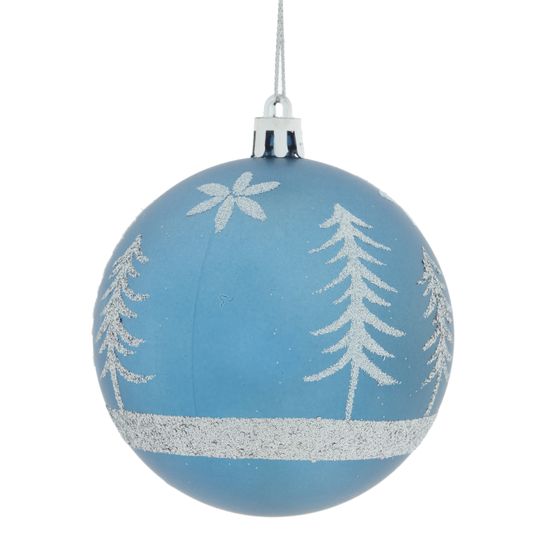 Набор из 12шт Украшение новогоднее "Шар", D 8 см, L35 W27 H9 см