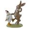Фигурка декоративная &quot;Заяц с курицей&quot;, L8 W4 H10,5 см