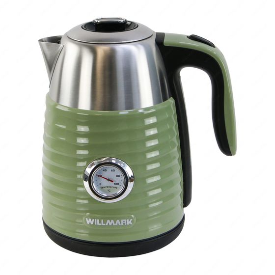 Чайник электрический Willmark WEK-1738PST 1.7л 2200Вт фисташковый