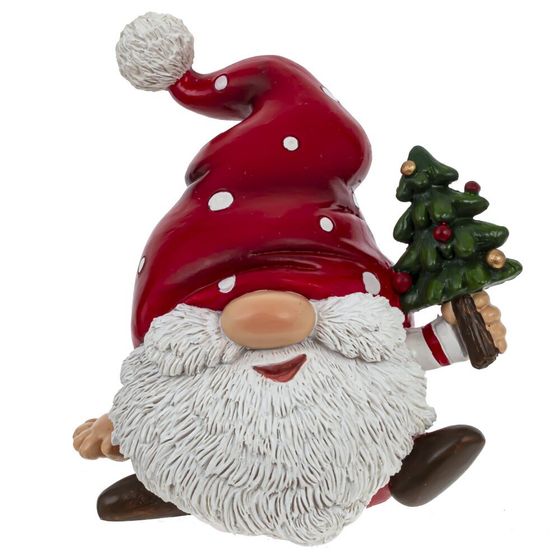 Фигурка декоративная &quot;Гном&quot;, L10 W6 H9 см, 2в.