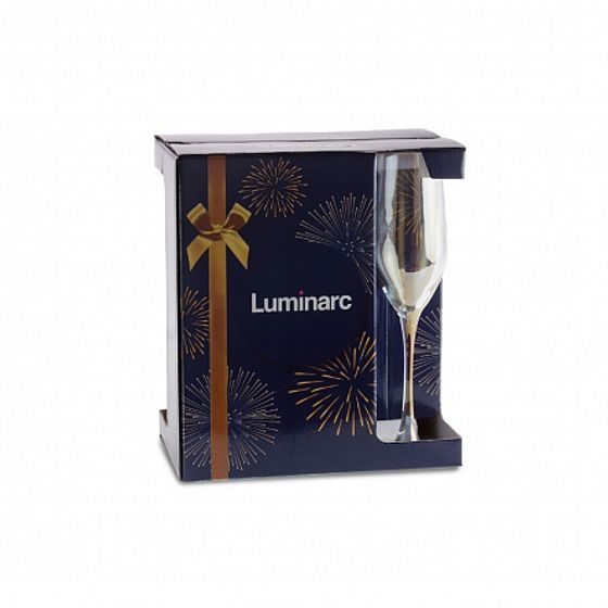 Бокал для шампанского СЕЛЕСТ 160мл ЗОЛОТИСТЫЙ ХАМЕЛЕОН 6шт