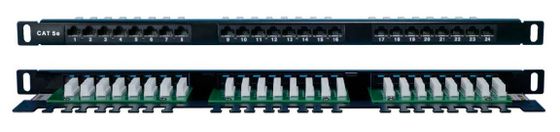 Патч-панель Hyperline PPHD-19-24-8P8C-C5E-110D 19&quot; 0.5U 24xRJ45 кат.5e UTP