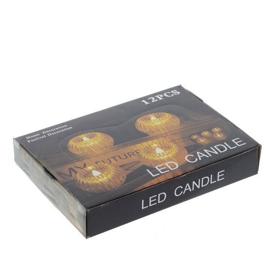 Изделие декоративное &quot;Свеча&quot; (подсветка, 3xLR54) L5,5 W5,5 H4 см