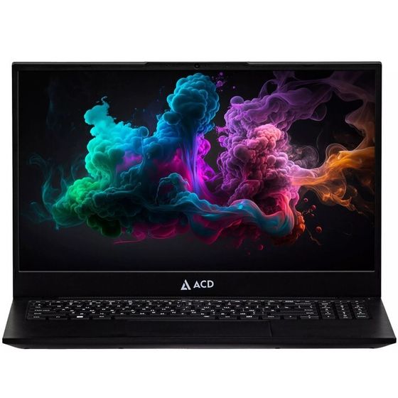 Ноутбук ACD 15S G2, 15.6&quot;, i5-1235U, 8 Гб, SSD 256 Гб, IntelIris Xe, noOS, черный