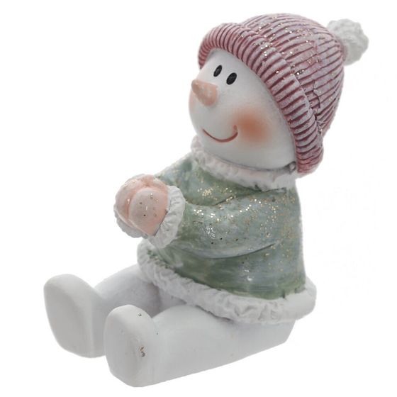 Фигурка декоративная &quot;Снеговик&quot;, L2,5 W5 H4,5 см, 2в.