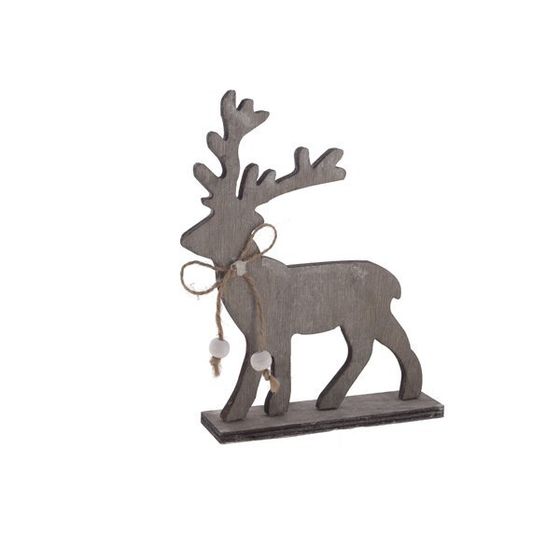 Фигурка декоративная &quot;Олень&quot;, L13 W4 H18 см, 3в.