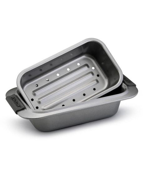 Advanced 9&quot; x 5&quot; Loaf Pan with Drip Pan Insert