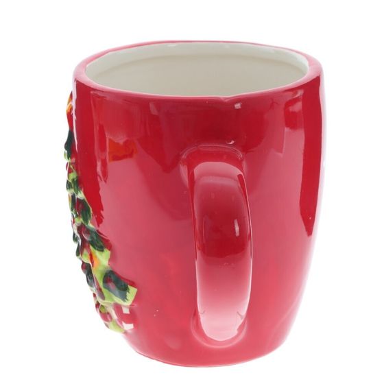 Кружка &quot;Елка&quot;, 400 мл, L13 W9 H10 см