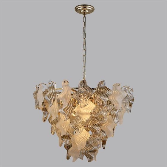 Люстра Lumion. Lupine, 9х40Вт, E14, 550-1020х650х650 мм, цвет золотой