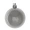 Набор из 24шт Украшение новогоднее Шар "Снежок серебряный", D6 см, L14 W14 H31 см