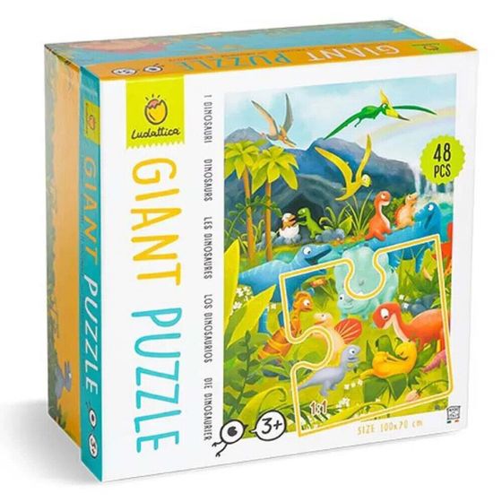 LUDATTICA Giant Dinosaurs Puzzle