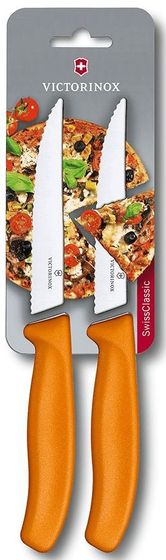 Набор ножей Victorinox Swiss Classic 6.7936.12L9B 2шт оранжевый