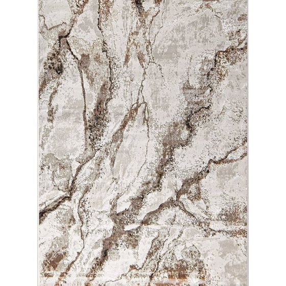 Ковёр прямоугольный Eliza 38552A, размер 150x400 см, цвет brown fls/cream fl