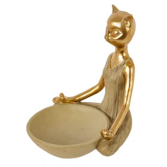 Фигурка декоративная &quot;Кошка&quot;, Д13 Ш14 В16 см