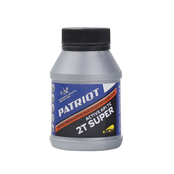 Масло 2-х тактное полусинтетическое Patriot Super Active TC 100мл (850030634)
