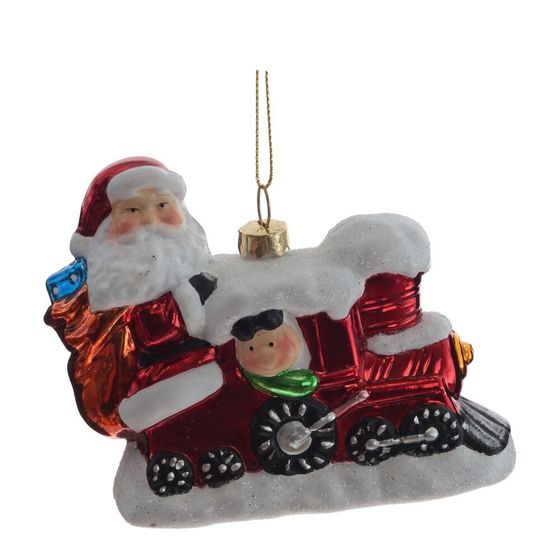 Украшение новогоднее &quot;Дед Мороз&quot;, L11,5 W4 H9 см, 2в.