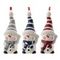 Фигурка декоративная подвесная &quot;Снеговик&quot;, L3,5 W4,5 H9,5 см, 3в.
