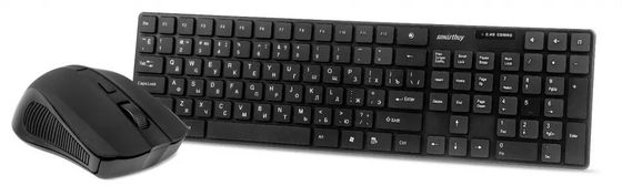 Клавиатура+мышь Smartbuy 229352GA-K беспроволной черный (SBC-229352GA-K)