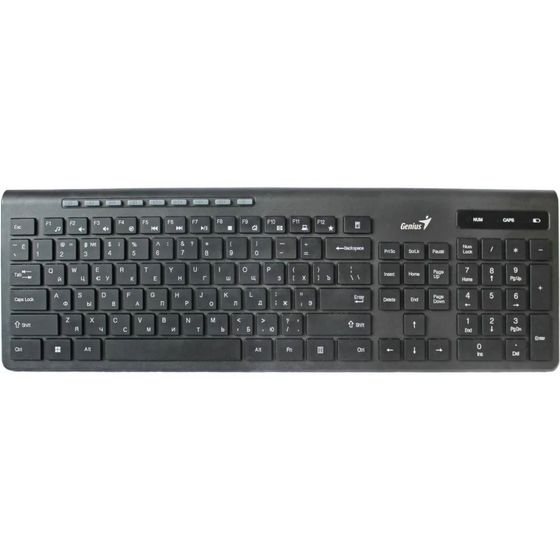 Клавиатура Genius SlimStar 7230 беспров. черный (31310021402)