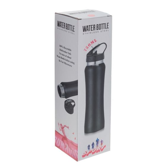 Термос, 750 мл, L7,5 W7,5 H29 см, дизайн микс