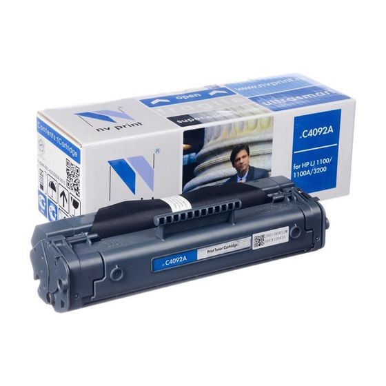 Картридж NVP совместимый HP C4092A для LaserJet 1100/1100a/3200/3220 (2500k)