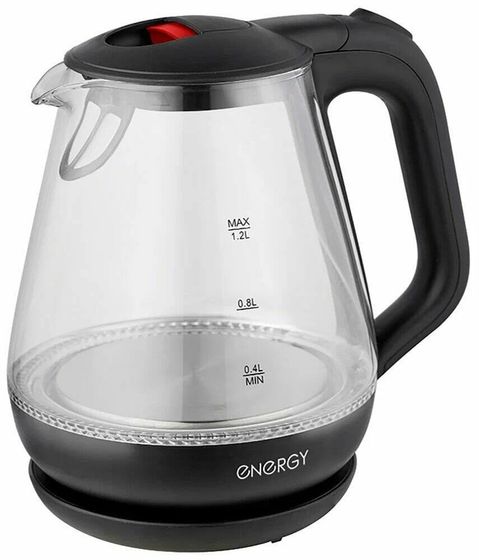 Чайник электрический Energy E-205 1.2л 1650Вт черный
