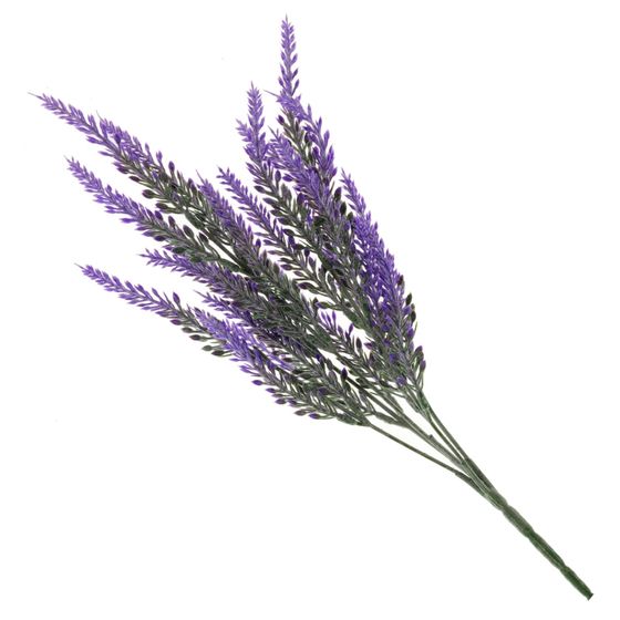 Цветок искусственный "Лаванда", L10 W5 H37 см