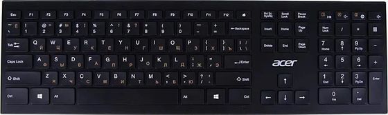 Клавиатура Acer OKR010  беспроводная черный  (ZL.KBDEE.003)
