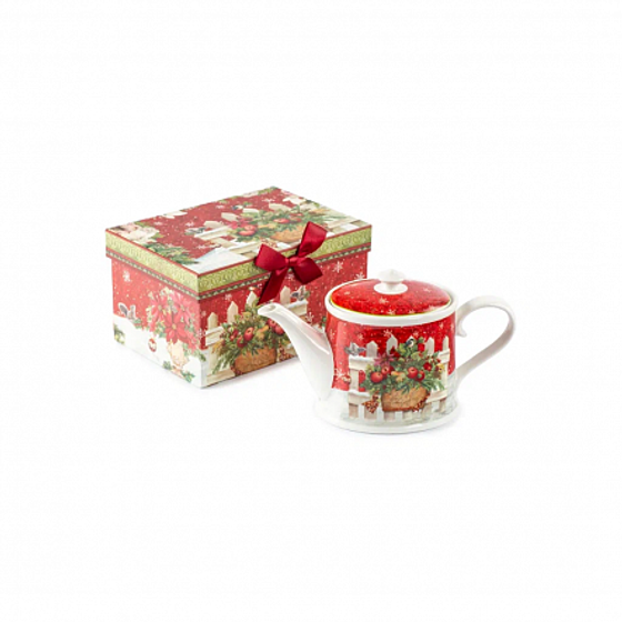 Чайник заварочный РОЖДЕСТВЕНСКИЕ ЯБЛОКИ 600мл